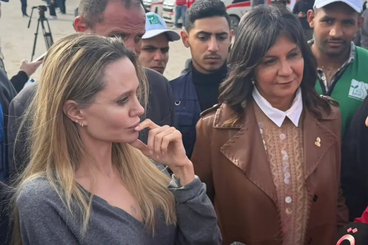 Angelina Jolie'den Gazze'ye Yardım Çağrısı: Refah'ta İnsani Kriz Derinleşiyor